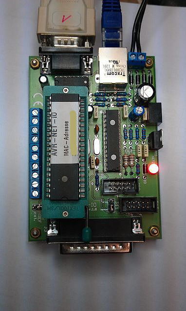 AVR-NET-IO Board